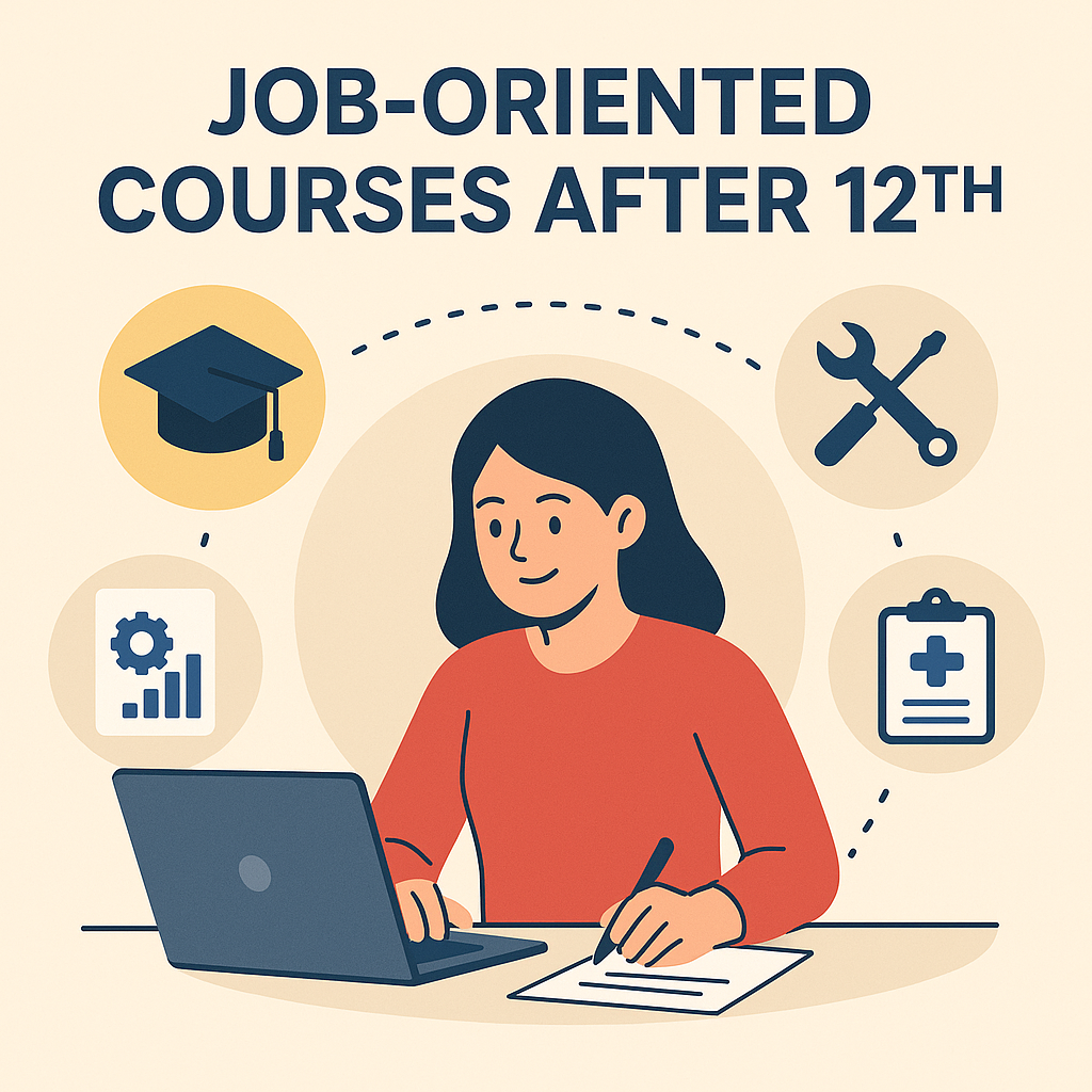 job-oriented courses after 12th
